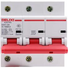 DZ47-100 3P C80A 小型斷路器，空氣開(kāi)關(guān)正品現(xiàn)貨，包郵